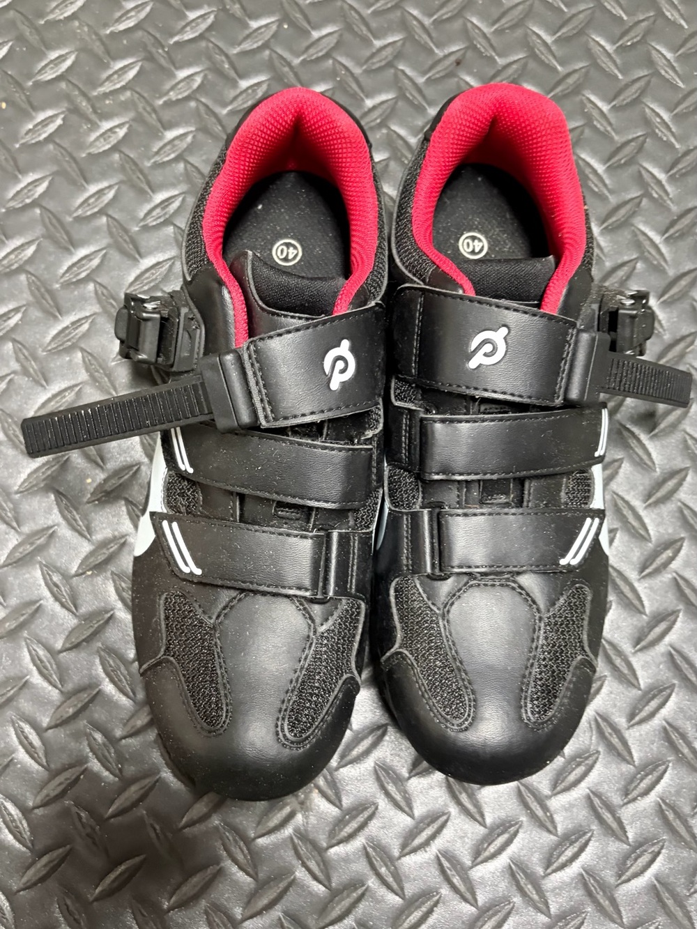 Peloton Black Cycling Shoes